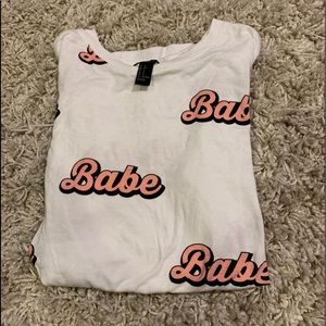 Babe shirt